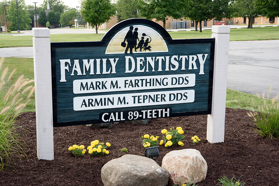 Indianapolis Family Dentistry sign